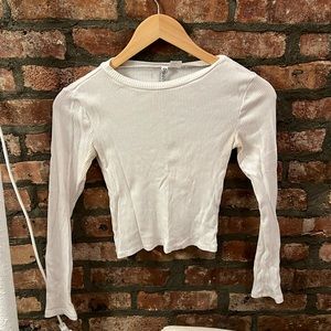 Ribbed long sleeve